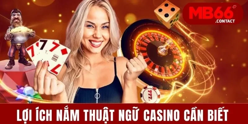 Thuật Ngữ Casino Cần Biết | Cẩm Nang 4 Loại Từ Quan Trọng 2 Lợi ích nắm thuật ngữ casino cần biết